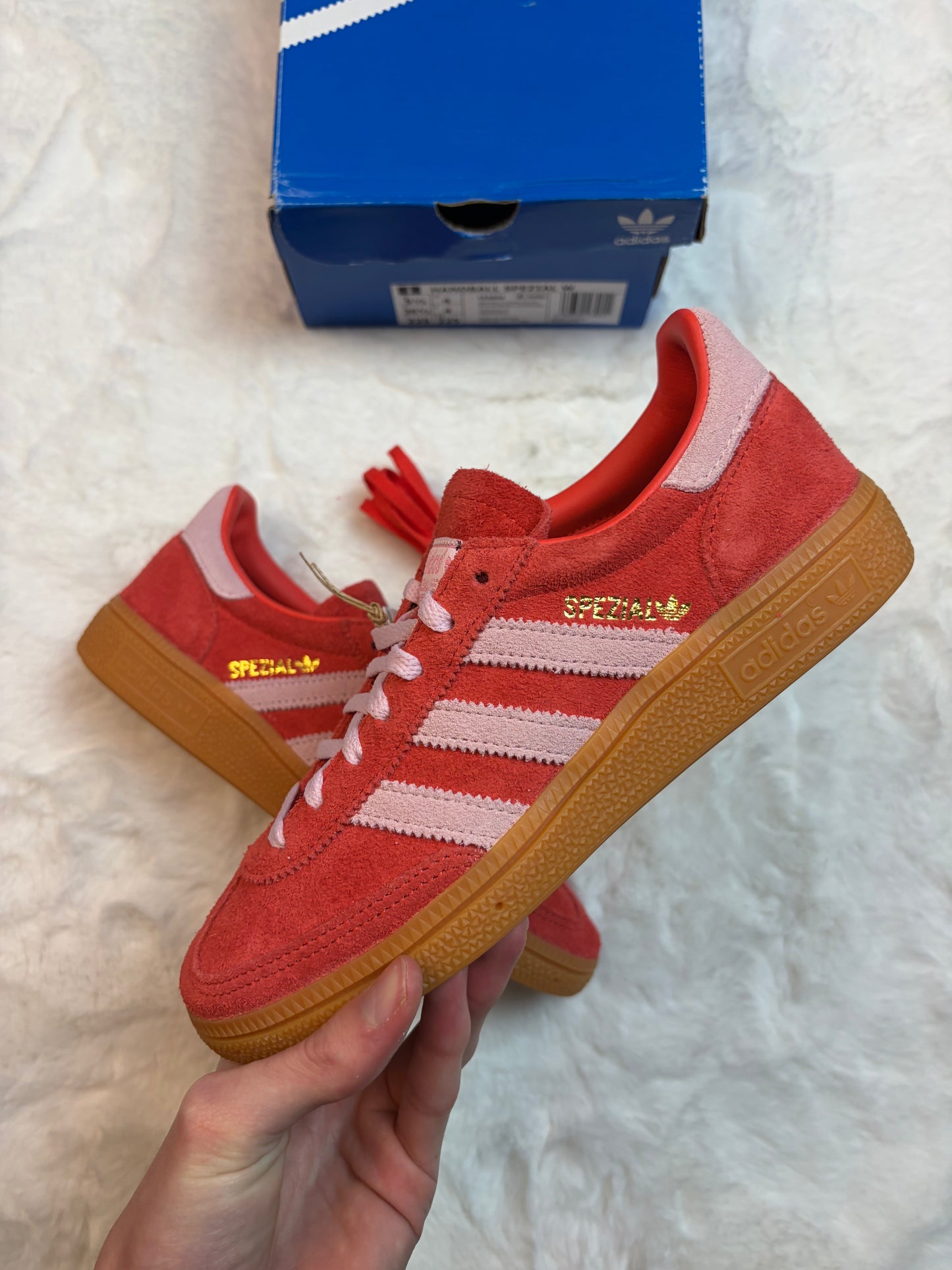 Adidas Handball Spezial Rouge et Rose