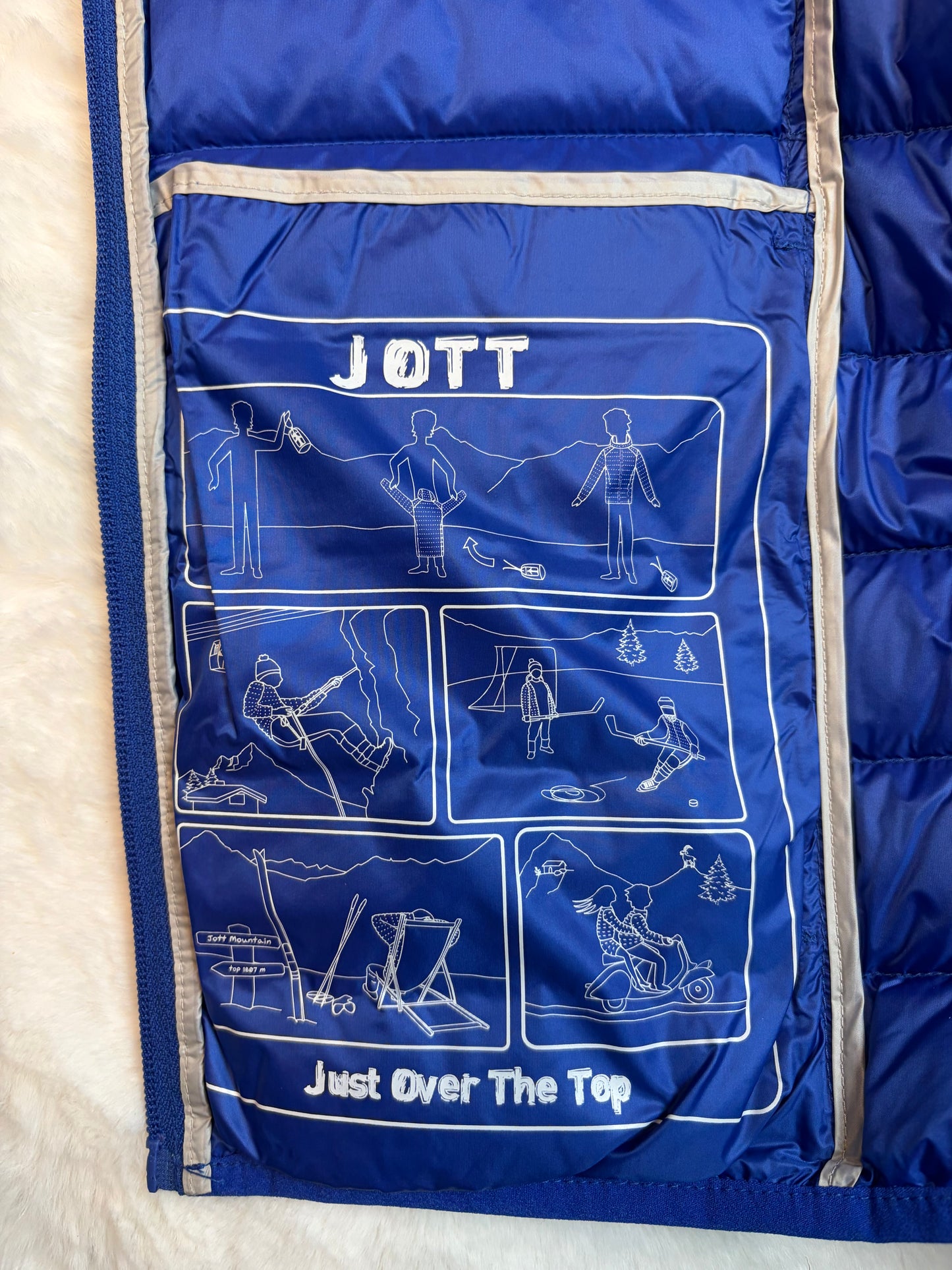 Manteaux sans Manche Jott Bleu