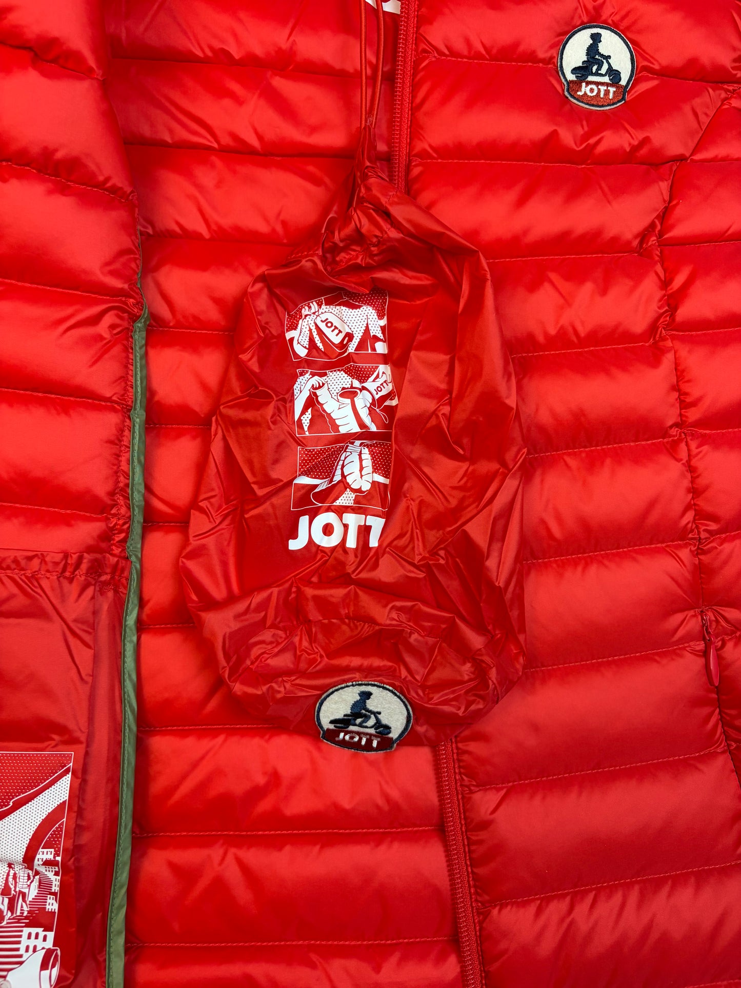 Manteaux sans Manche Jott Rouge