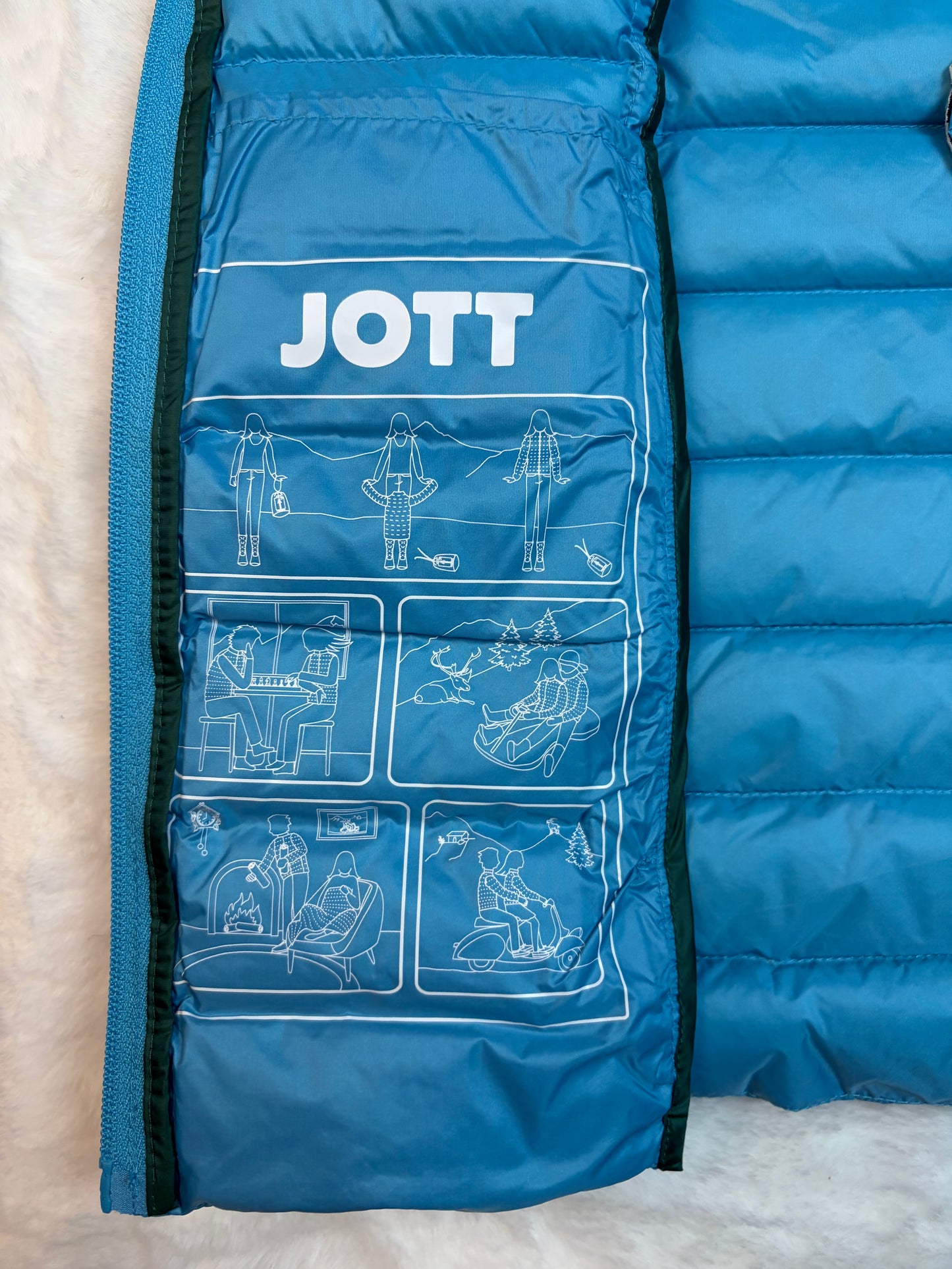 Manteaux sans Manche Jott Bleu