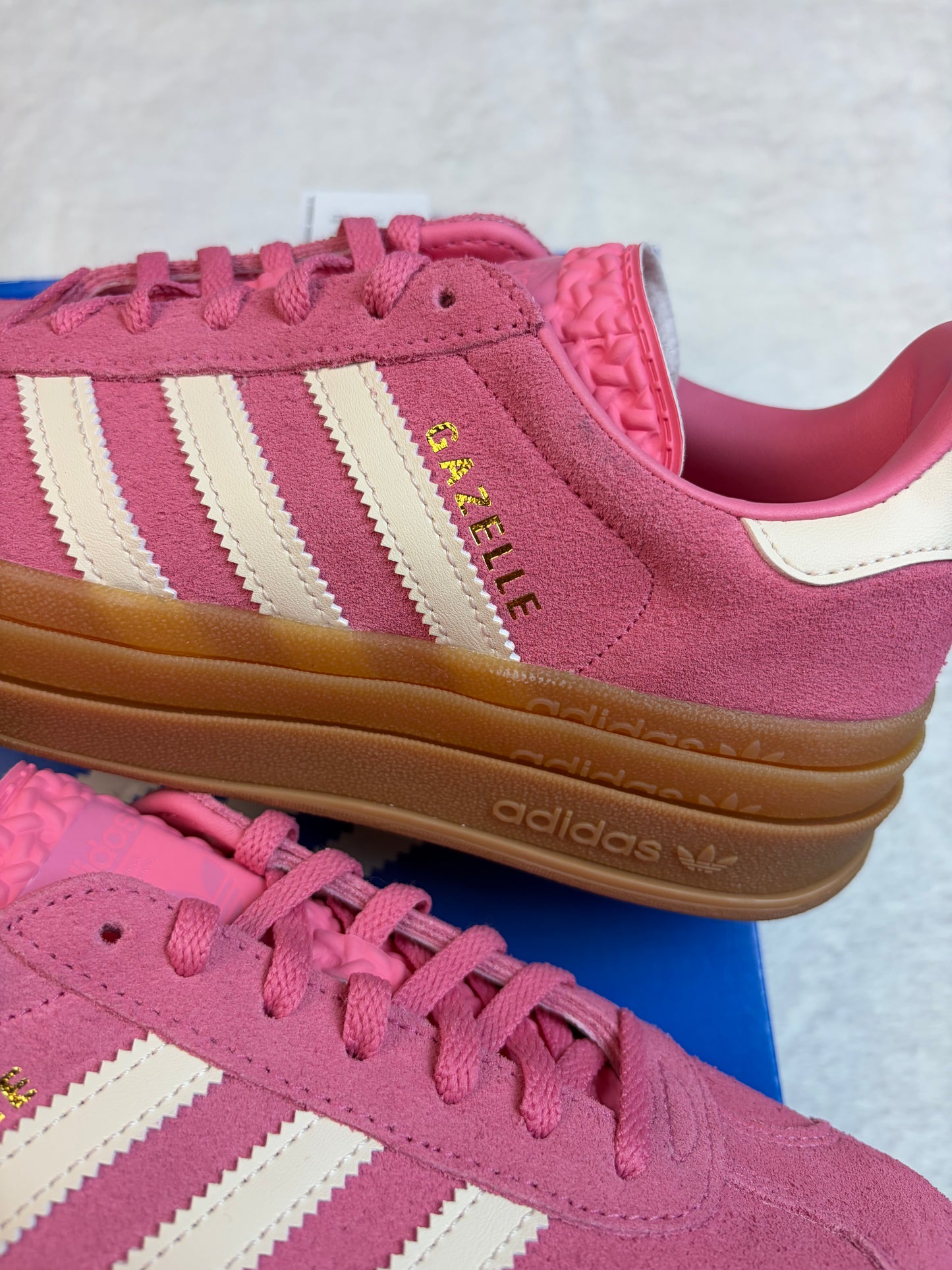 Adidas Gazelle Bold à Plate-Forme Rose