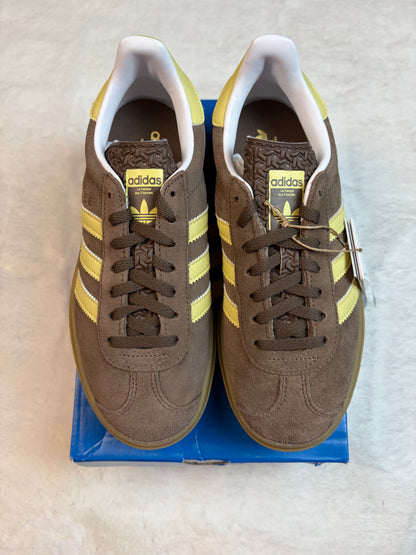 Adidas Gazelle à Plate-Forme Marron et jaune