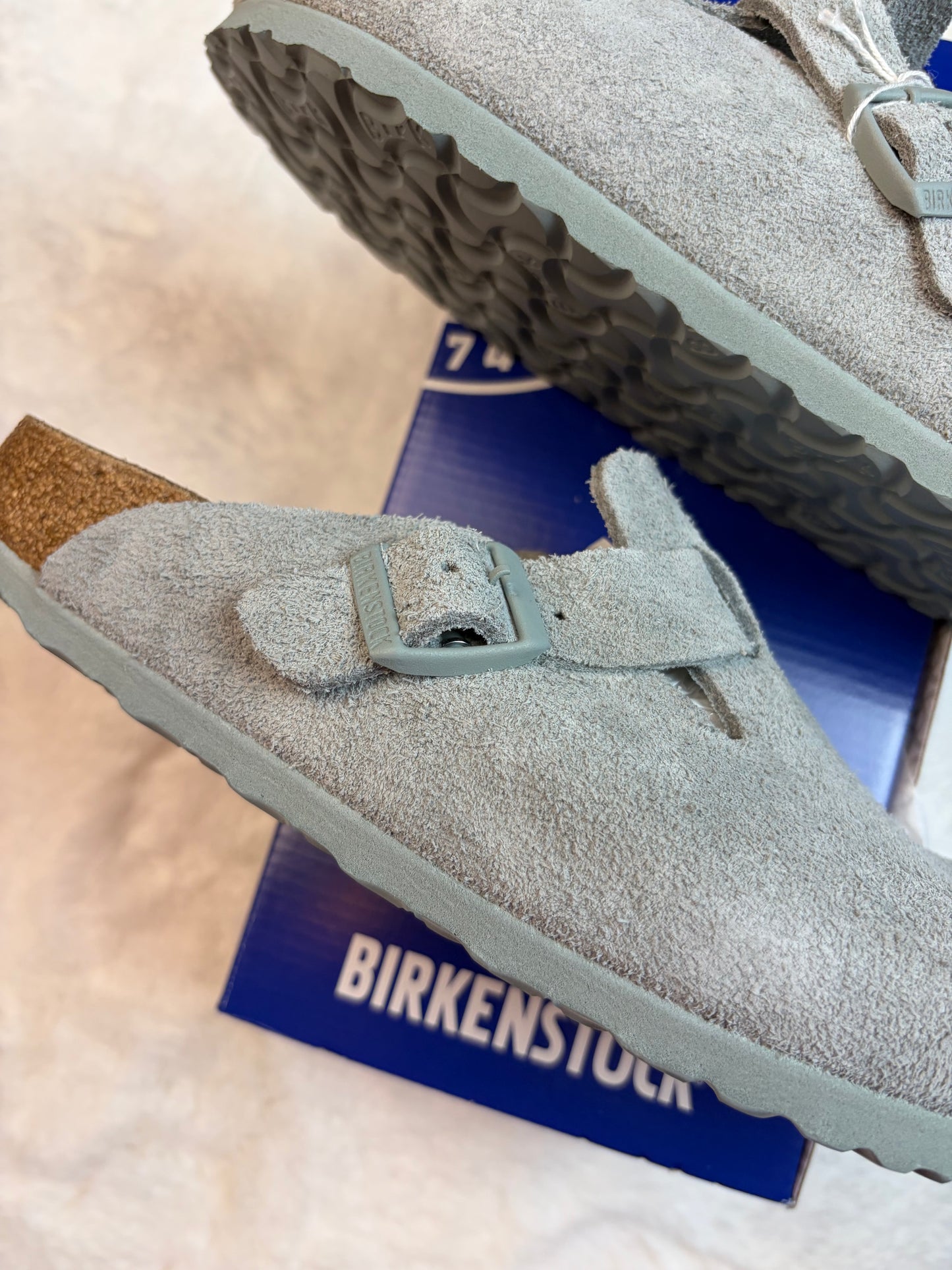 Birkenstock Boston Gris