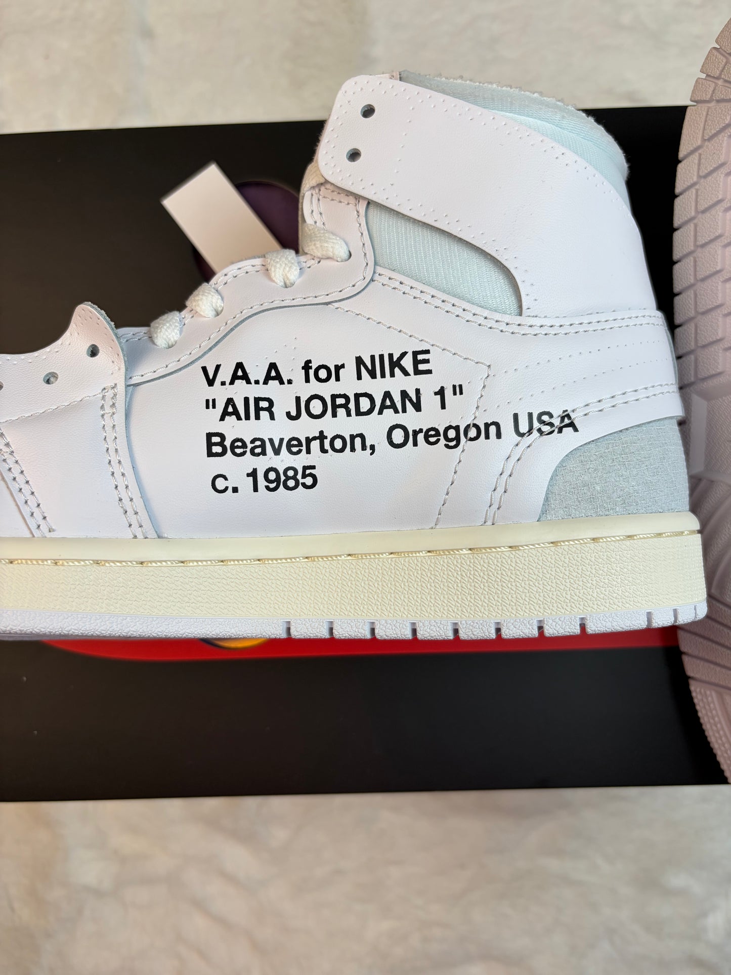 Jordan 1 High Off White Alaska